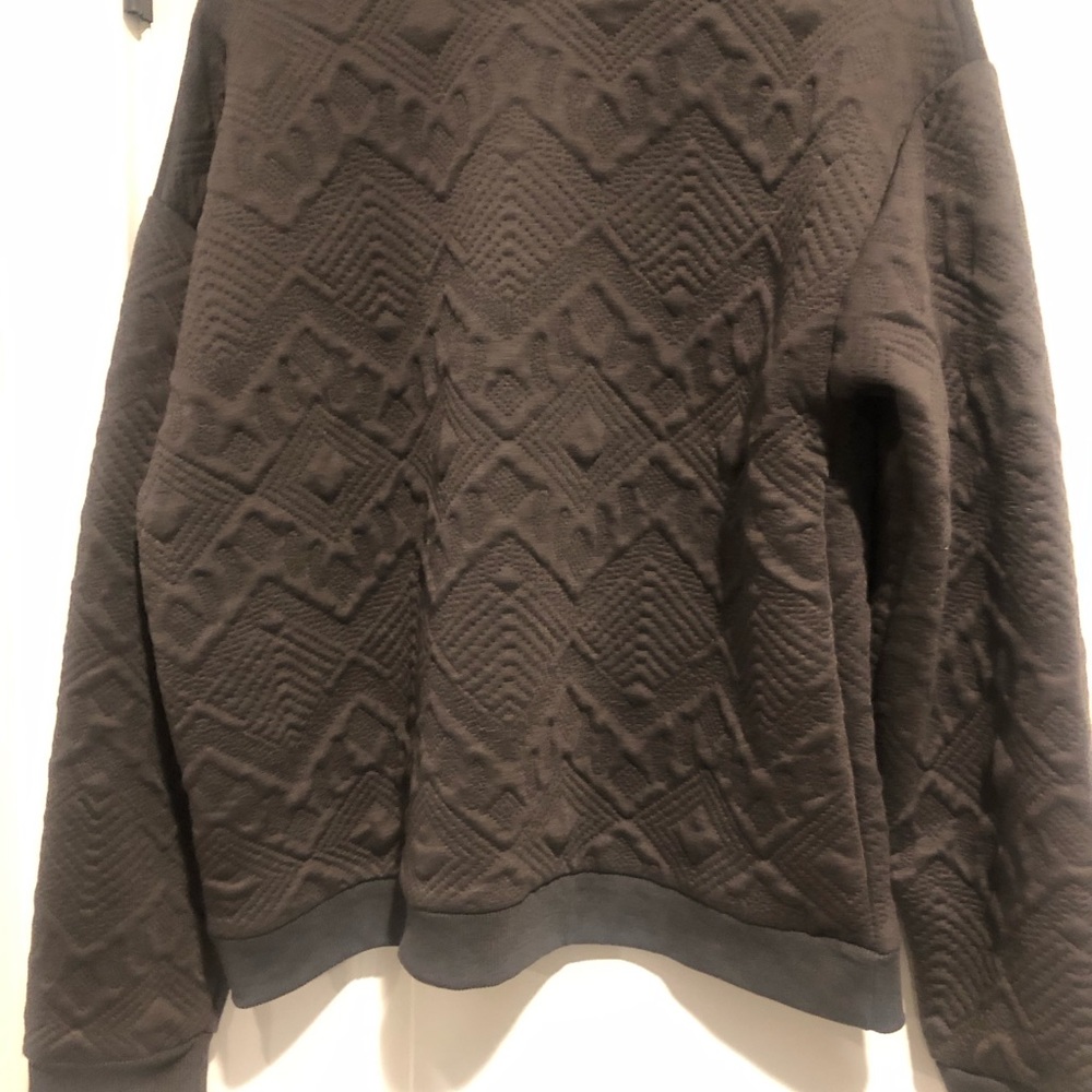 Zara sweater , dark brown , never worn , given as a present